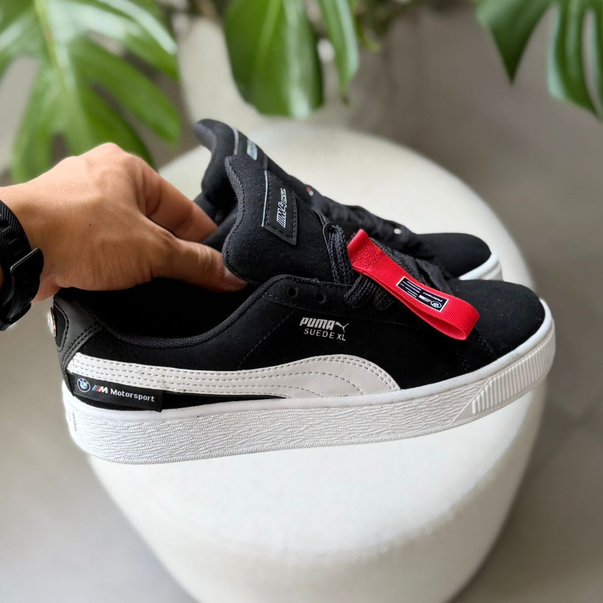 PUMA SUEDE BMW NEGRA