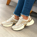 NIKE V2K BEIGE